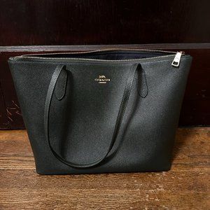 Coach Zip Top Tote